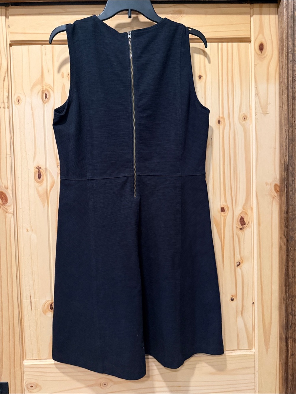 J. Crew Sleeveless Dark Navy Mini Dress - Picture 4 of 7